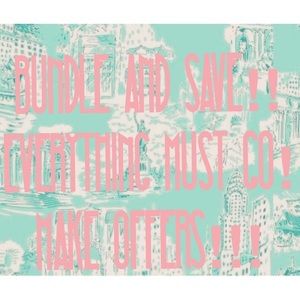 Bundle and Save, Make an Offer!!!